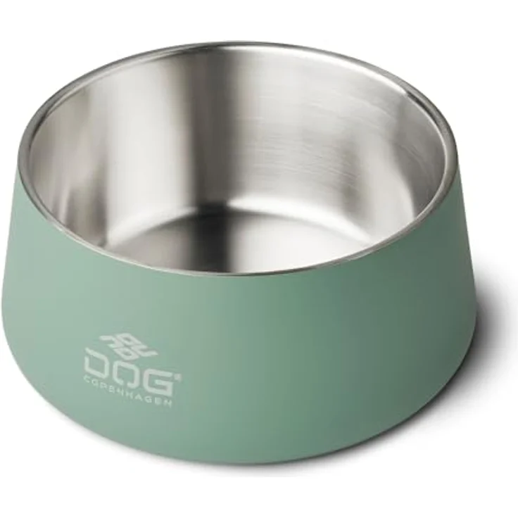 DOG Copenhagen Vega Hundenapf M/L, rutschfest, Edelstahl, Mint Green – Bild 2