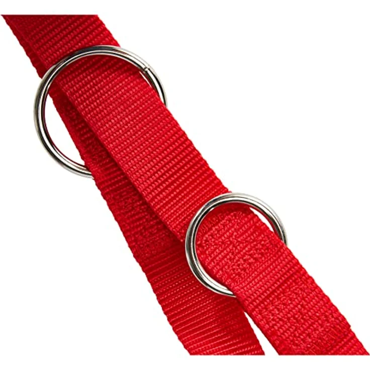 Nobby Training Leash Classic, 200 cm/ 25 mm, Red – Bild 3