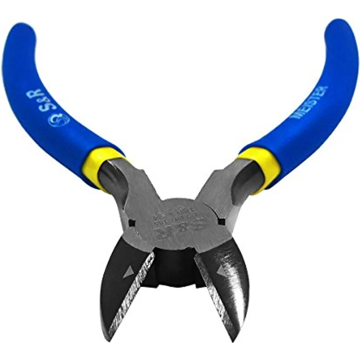 S&R Seitenschneider 180x24 mm, Hochwertiger 55 High Carbon Stahl, phosphatierte Schneidbacken, integrierte Zange, doppelt ummantelte Griffe – Bild 2