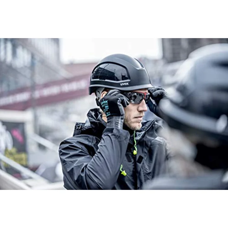 Uvex 9772534 Schutzhelm für die Baustelle - Bauhelm für Erwachsene - Dunkelblau – Bild 2