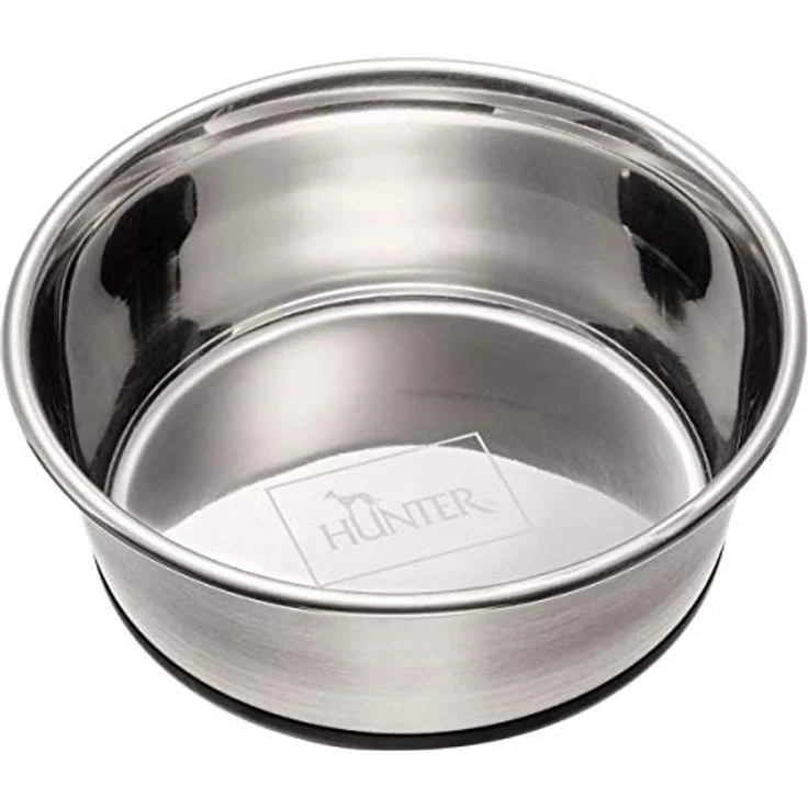 Hunter Futter- & Trinknapf HUNTER Gravur 2er-Set 1900 ml – 20 cm - Preisvergleich – Bild 2