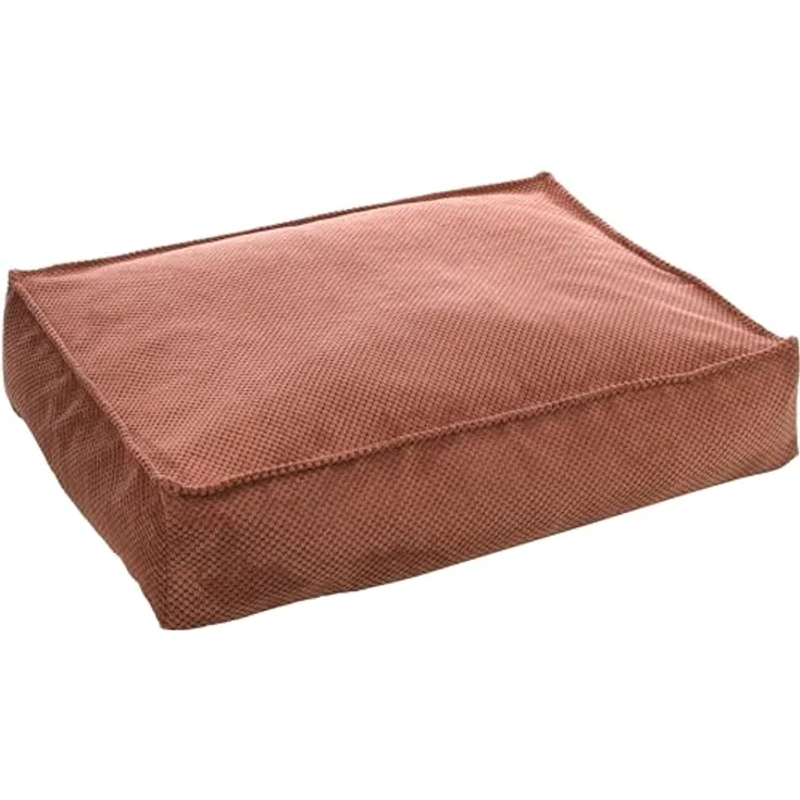 Flamingo Kissen Reno Rechteck Lachsrosa 80x60x16cm, Haustierdecke aus Kunststoff