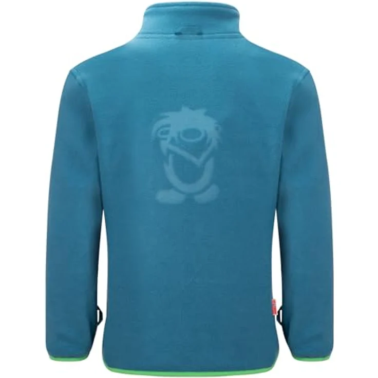 TROLLKIDS Fleecejacke Oppdal XT Atmungsaktiv, kuschelige Kinderjacke mit hoher Wärmeleistung, blau – Bild 3