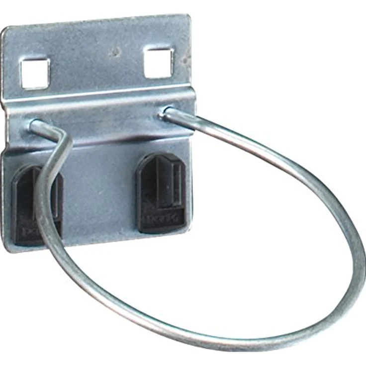Bott Rundhalter für Lochblech-Platten-System, verzinkte Werkzeugwand, 80 mm Durchmesser, 5er Pack – Bild 1