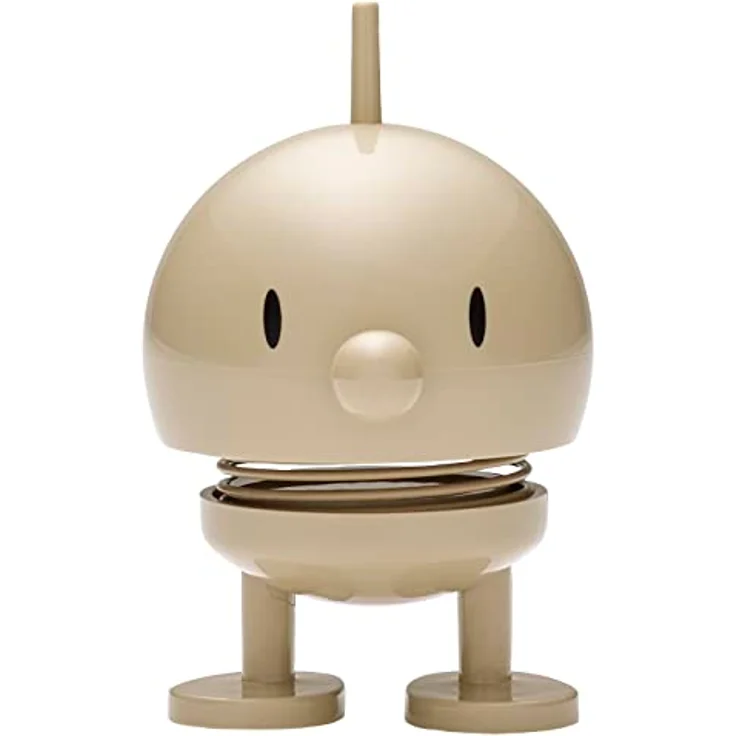 Hoptimist Small Bumble, Wackelfigur, Wackel Figur, Dekoidee, Dekoration, Kunststoff, Latte, H 7 cm, 26087 – Bild 2