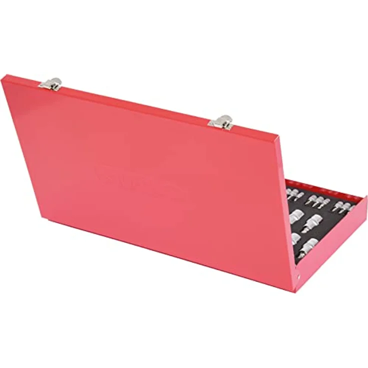 KS Tools 917.4052 Werkzeugset, 6-kant FlankTraction-Profil, matt satiniert, Chrom Vanadium, im stabilen Stahlblechkoffer – Bild 2