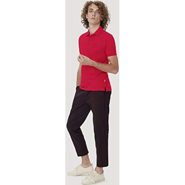 Hakro Herren Poloshirt Top #800 Gr. XL weinrot – Bild 6