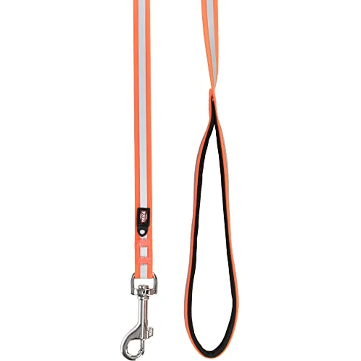 TRIXIE Easy Life Schleppleine, Reflektierend, M–XL: 10 M/17 Mm, Orange - 207323 – Bild 4