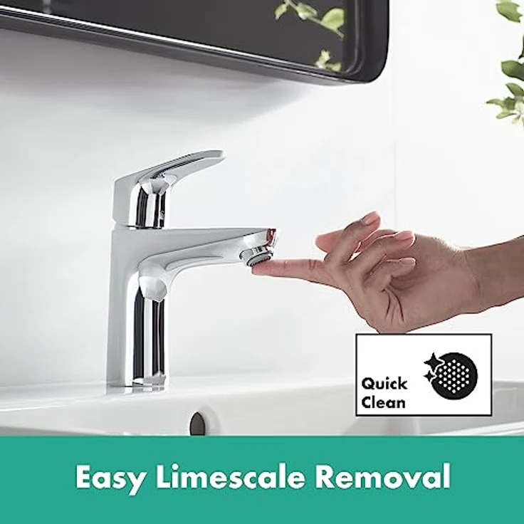 hansgrohe Spültischarmatur mit Luftsprudler-Set, 2 Stück – Bild 8