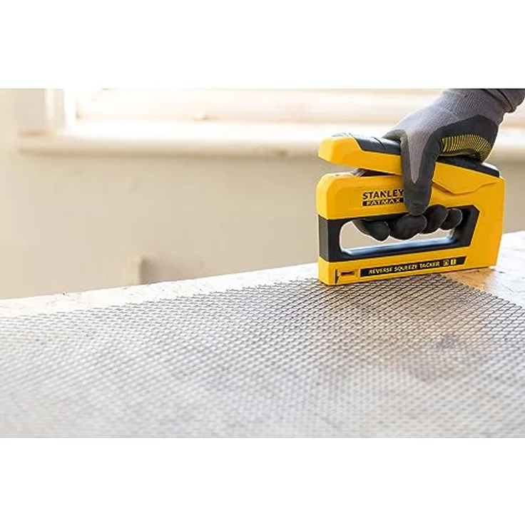 Stanley by Black & Decker Handtacker FMHT0-80551, 25% weniger Kraftaufwand, Nylon-Verbundmaterial, Schwarz – Bild 6