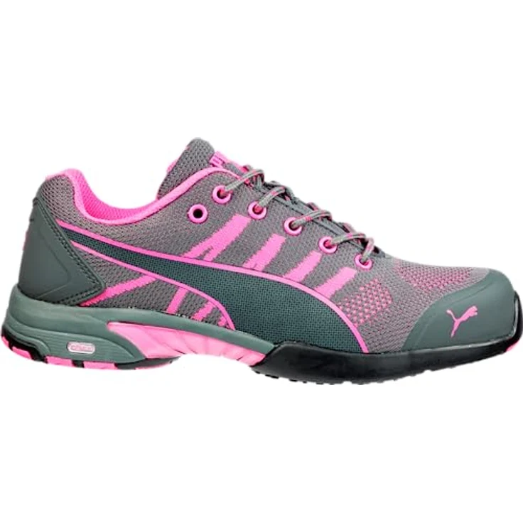 Puma Sicherheitsschuhe Damenhalbschuhe S1, Stahlkappe, IQ.CELL Dämpfung, SAFETY KNIT, Gummisohle, Größe 40 – Bild 5