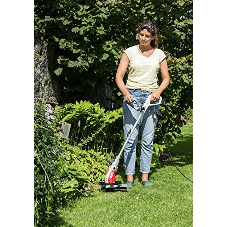 IKRA Elektro Rasentrimmer IGT 600 DA Schnittkreis 32cm 600W Höhenverstellung Vertikalschnitt, 600 Watt Leistung – Bild 9