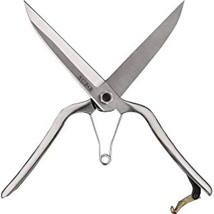 Burgon & Ball Sophie Conran Formschnittschere mit Messing-Sicherheitsschloss, 28 cm Länge – Bild 2