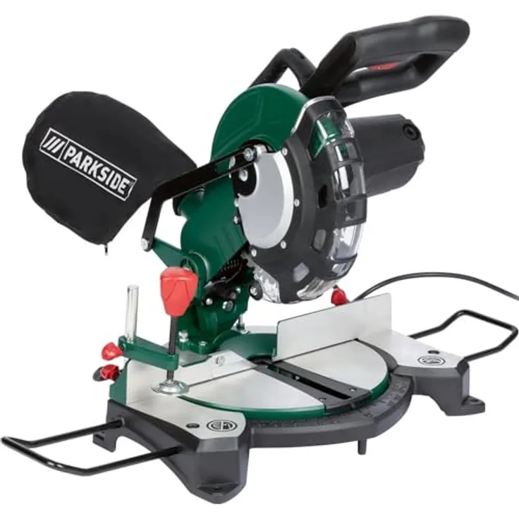 PARKSIDE® Kappsäge/Gehrungssäge PKS 1500 B3, 1500W, Ø 210 mm, Neigungseinstellung: 0° bis 45°, Aluminium