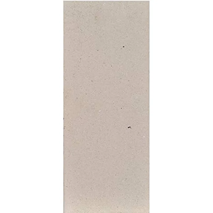 FIREFIX 2052 Schamottestein (formgepresst) 30 mm stark, Abmessung 400 x 160 mm, Gelblich