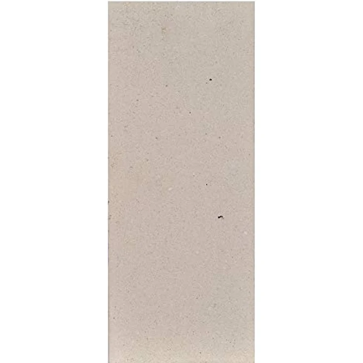 FIREFIX 2052 Schamottestein (formgepresst) 30 mm stark, Abmessung 400 x 160 mm, Gelblich – Bild 1