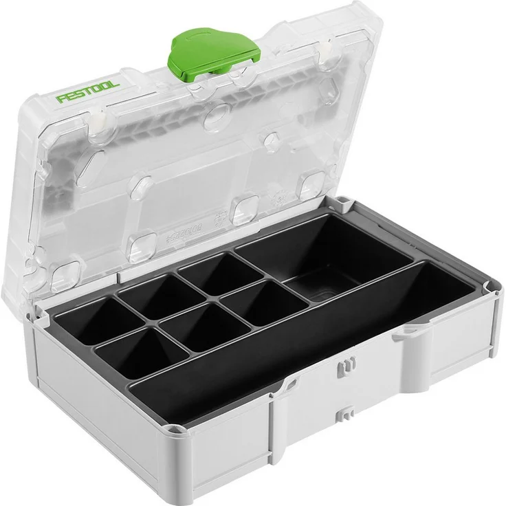 FESTOOL Werkzeugbox Festool Systainer³ SYS3 S 76 TRA UNI, Flexibel, Modular, Kompatibel, Mobil, Übersichtlich - Transparenter Deckel, universelle Einlage - Werkzeugkoffer – Bild 1