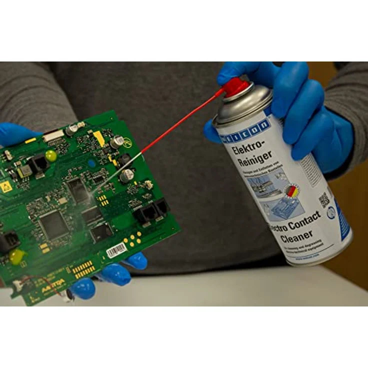 WEICON Elektroreiniger, 400 ml Universalreiniger (Reinigung & Entfettung elektronischen Kontakten aller Art) – Bild 5
