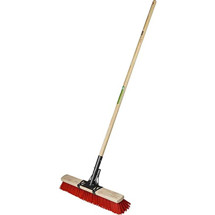 Freund Victoria Profi-Arbeitsbesen 66246 Elaston rot 600 mm, Straßenbesen mit langer Lebensdauer – Bild 2