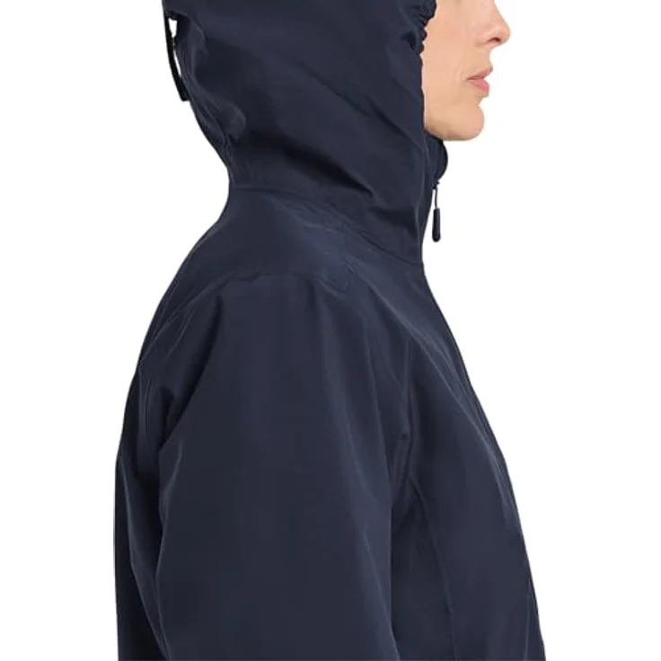 Jack Wolfskin Moonrise 3In1 Jkt W, Damen Jacke aus recyceltem Material, wasserdicht und atmungsaktiv, blau, XS – Bild 9