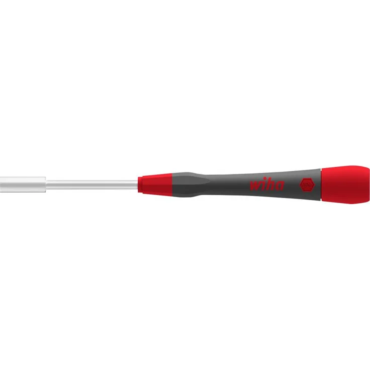 Wiha 42452 Feinmechanik Schraubendreher, extra lange Klingenlänge 60mm, ergonomischer Griff mit Softgrip-Zone – Bild 1