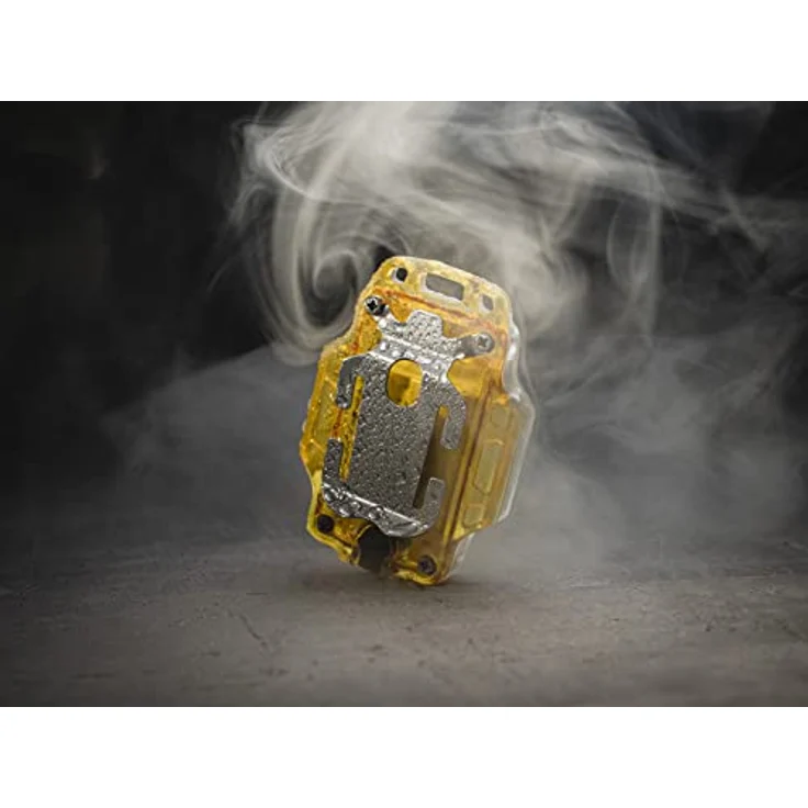 Armytek Crystal Kompakte Multifunktionslampe 4 in 1 mit weißem und rotem Licht Micro USB Aufladbarer (Rot) – Bild 3