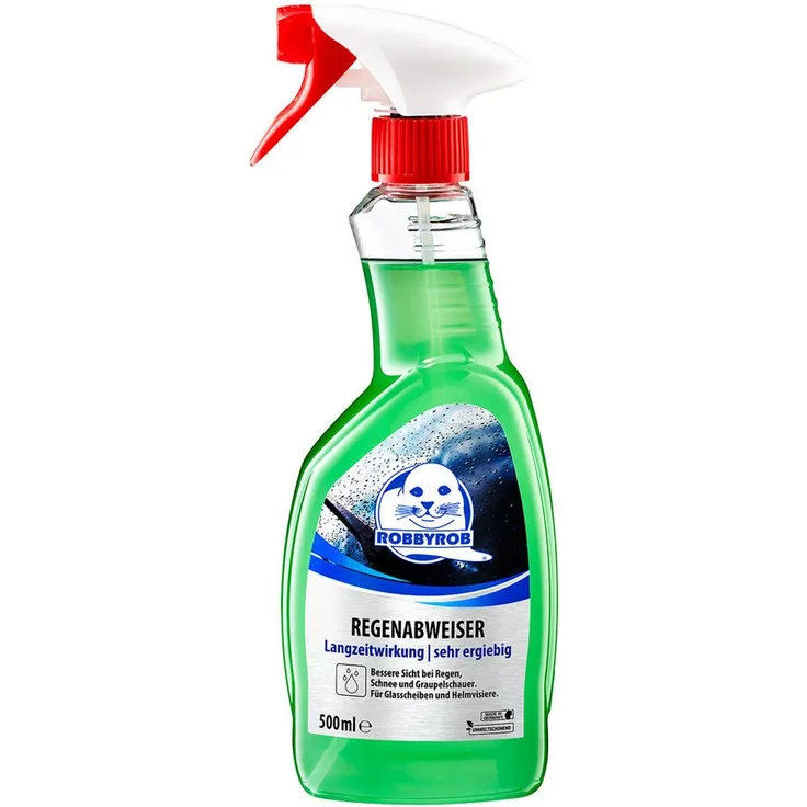 Robbyrob RobbyRob NANO Regenabweiser, 500 ml Sprühflasche für klare Sicht bei Regen und Schnee, Made in Germany
