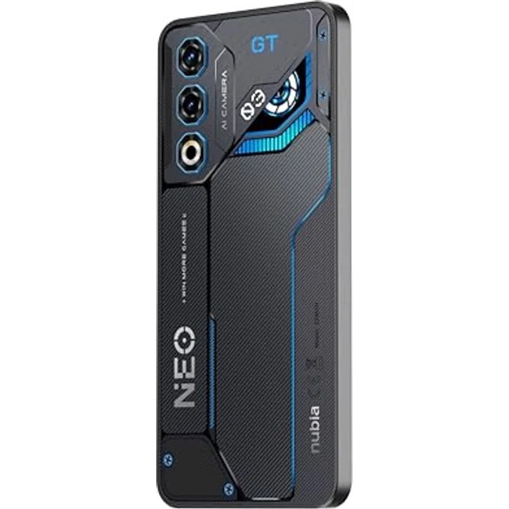 ZTE Nubia Neo 3 GT 5G Gaming Smartphone, 12GB RAM, 256GB Speicher, 6,8" 120Hz OLED Display, 5000mAh Akku, grau – Bild 3
