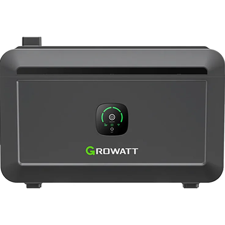 Growatt NOAH 2000 Solarspeicher 2048Wh LiFePO4, 1800W PV-Eingang, Smart App Control, IP66 für Balkonkraftwerke