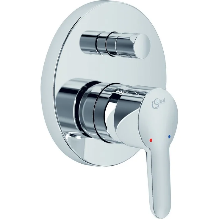 Ideal Standard Badearmatur Unterputz Connect Blue, Bausatz 2, Rosette d:163mm, Chrom A5802AA
