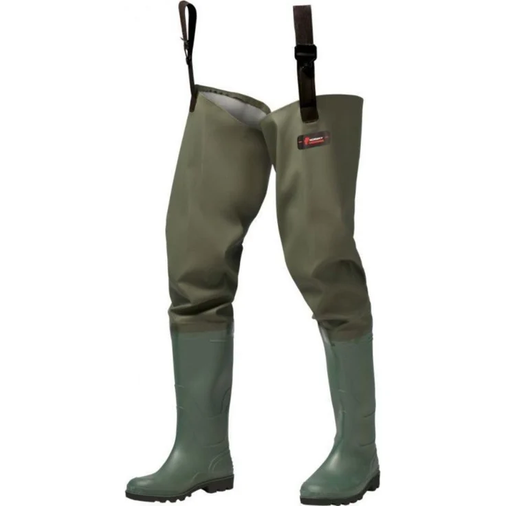 Norway Seestiefel Standard 37140-39, PVC auf Polyester, Größe 39 für flache Gewässer