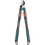 Gardena TeleCut PRO L Teleskop-Astschere, ergonomisch mit 50 mm Schnittdurchmesser, ausziehbar von 646-900 mm, Präzisionsstahlklinge