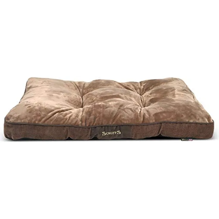 Scruffs 5060319932244 1161 Chester Hunde Kissen, L, braun
