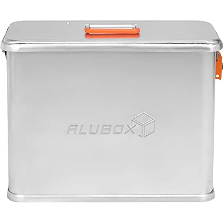 ALUBOX Werkzeugkoffer Motorradkoffer Outdoor Aluboxen (32 Liter) - Spritzwassergeschützt, staubdicht, 1,2 mm Aluminium, robust, korrosionsbeständig – Bild 6
