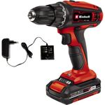 Einhell Akku-Bohrschrauber TC-CD 18 V Li 2,0 Ah, kraftvoller Akkuschrauber mit 2,0 Ah Akku und Ladegerät