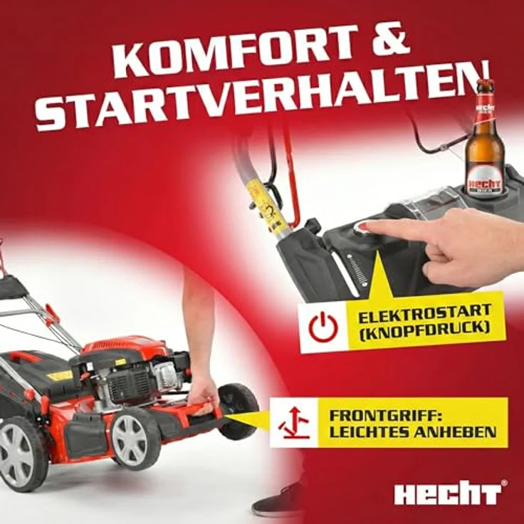 Hecht 554 SXE Benzin Rasenmäher – Bild 10