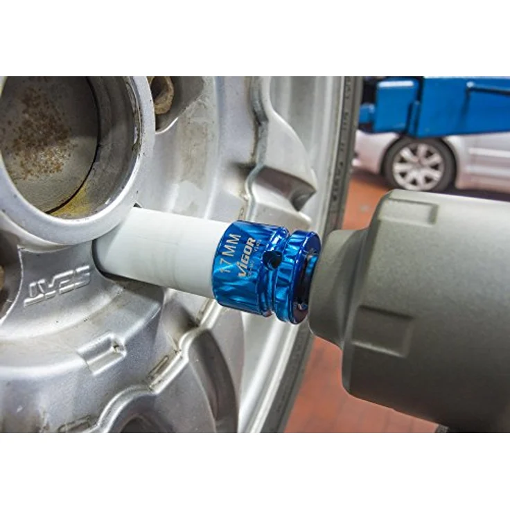 VIGOR V2472 Bit- und Steckschlüsselset für Schlagschrauber, SW 17, inkl. Kunststoffhülse – Bild 2