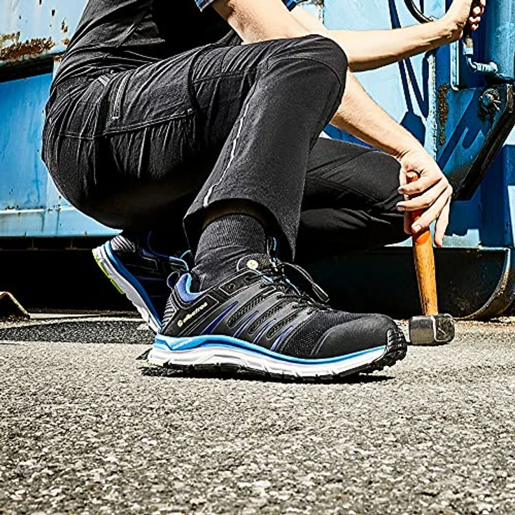 Albatros BREEZE IMPULSE LOW, Sicherheitsschuh in Größe 40, schwarz-blau – Bild 6