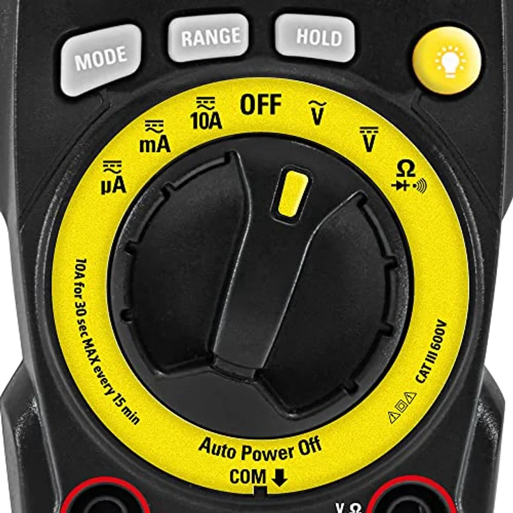 TROTEC Digital-Multimeter BE49 | Digitales Multifunktionsmessgerät, Handmessgerät, sieben Messfunktionen, ausklappbarer Standfuß – Bild 4