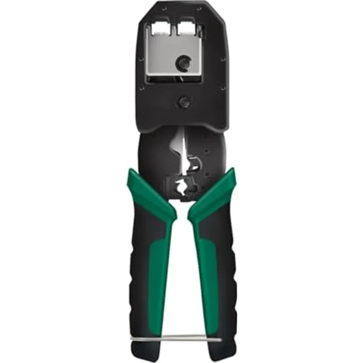 LogiLink WZ0079 Multifunktions-Crimpzange 6-in-1 für CAT3-CAT7 Kabel mit Schneide- und Abisolierfunktion für RJ45, RJ12, RJ11, gehärteter Stahl – Bild 3