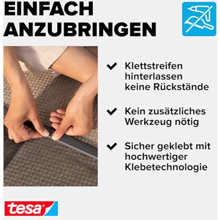 Tesa Fliegengitter Lamellentür tesa Insect Stop Standard 0,95x2,20m we – Bild 6