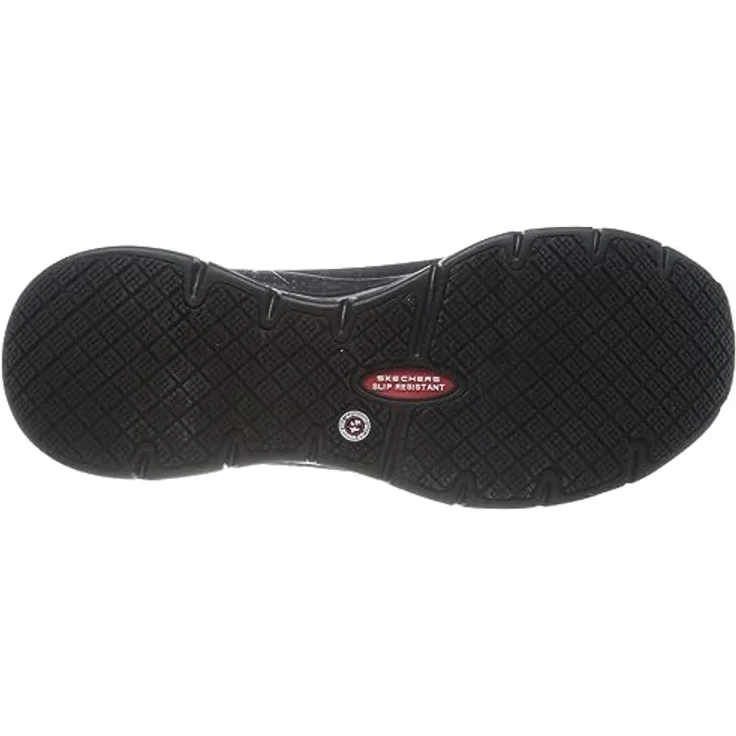 "Skechers Skechers Ringstap Arbeitsschuh, Sicherheitsschuh mit Air-Cooled Memory Foam-Einlegesohle, Schwarz" – Bild 2