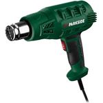 Crivit Parkside Heißluftgebläse PHLG 2000 G5, 2000 W, mit ergonomischem Softgriff, robustes Gehäuse in Schwarz
