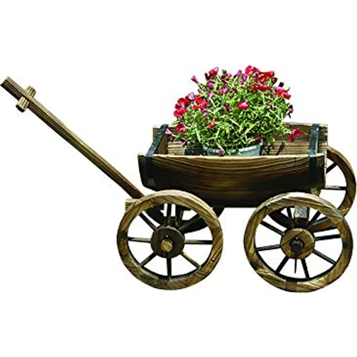 HTI-Line Dekohandwagen Sommerset, Gartendekoration, 78 cm breit, 2,5 kg – Bild 1