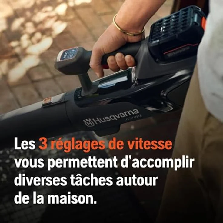 Husqvarna, Laubsauger + Laubbläser, Akku-Blasgerät Aspire B8X-P4A+B72/C70 (Akkubetrieb, Laubbläser) – Bild 3