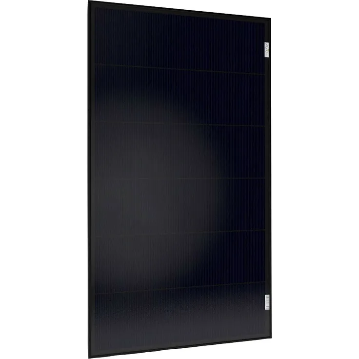 offgridtec Solarmodul OLP, 100 W, Monokristallin mit PERC-Technologie, überlappender Schindel-Anordnung, 12V - homogene Optik