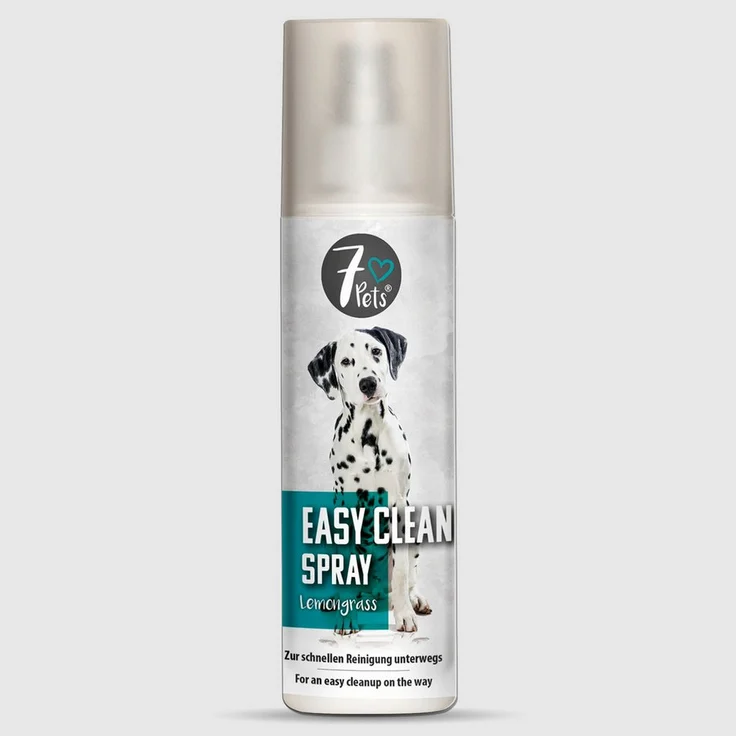 Silberkraft Tiershampoo Easy Clean Spray, Hunde Reinigungsspray für unterwegs, 1 ml