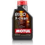 Motul Deutschland GmbH Motoröl 8100 X-CLEAN 5W-40 1L