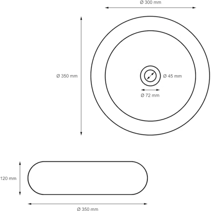 ECD Germany Waschbecken – Bild 6