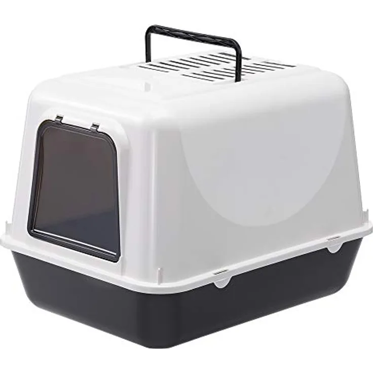 Ferplast Toilette, klar, Katze 20, Schwarz, PLT